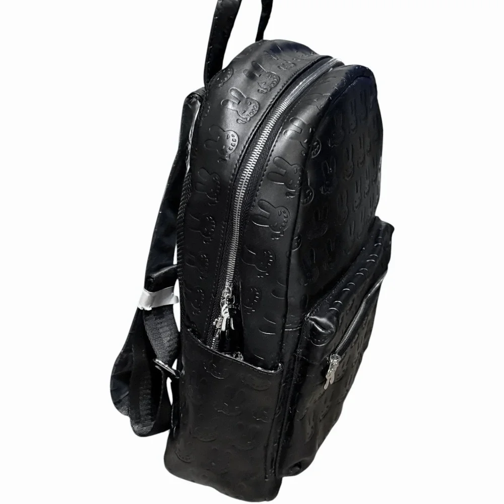 Dr. Zodiak's Moonrock Leather Backpack Black Limited Release Designer Bag READ